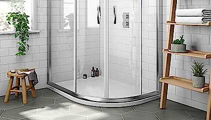 Asimetrik Tekneli Köşe Duşakabin