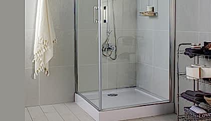 Tekneli Kare Cam Duşakabin