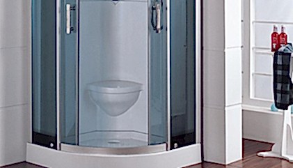 Tekneli Oturmalı Oval Duşakabin