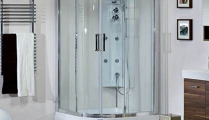 Oval Tekneli Jet Sistemli Duşakabin