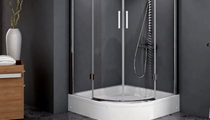 Oval Tekneli Duşakabin