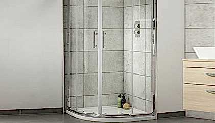 Flat Tekneli Köşe Duşakabin