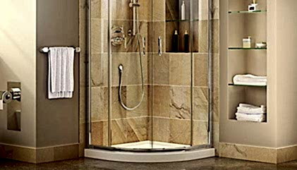 Oval Tekneli Köşe Duşakabin