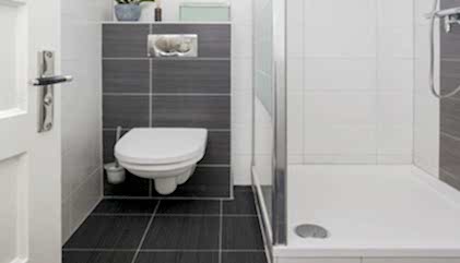 Tekneli Krom Profil Duşakabin