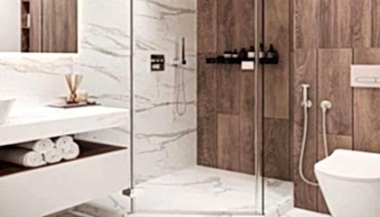 Zeminüstü Duşakabin