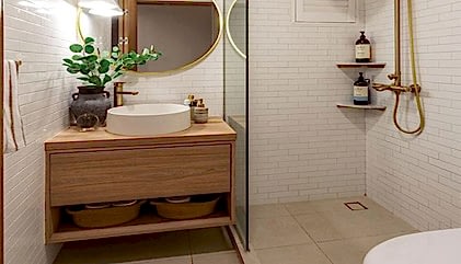 Zeminüstü Duşakabin