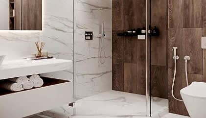 Zeminüstü Duşakabin