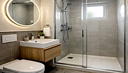 Zeminüstü Duşakabin