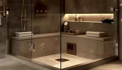 Zeminüstü Duşakabin