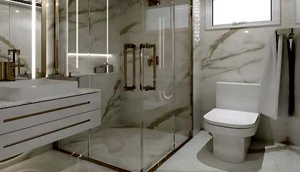 Zeminüstü Duşakabin