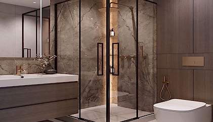 Zeminüstü Duşakabin