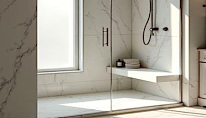 Zeminüstü Duşakabin