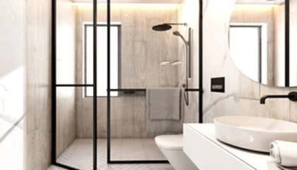 Zeminüstü Duşakabin