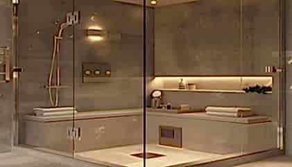 Zeminüstü Duşakabin